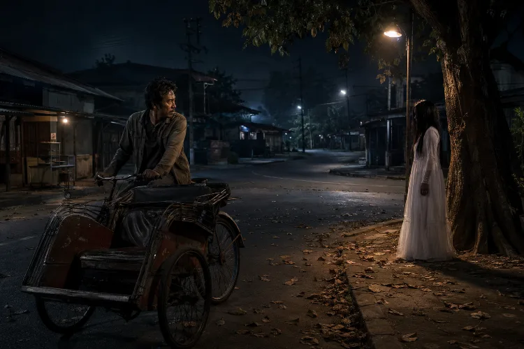 Penumpang Misterius Tukang Becak