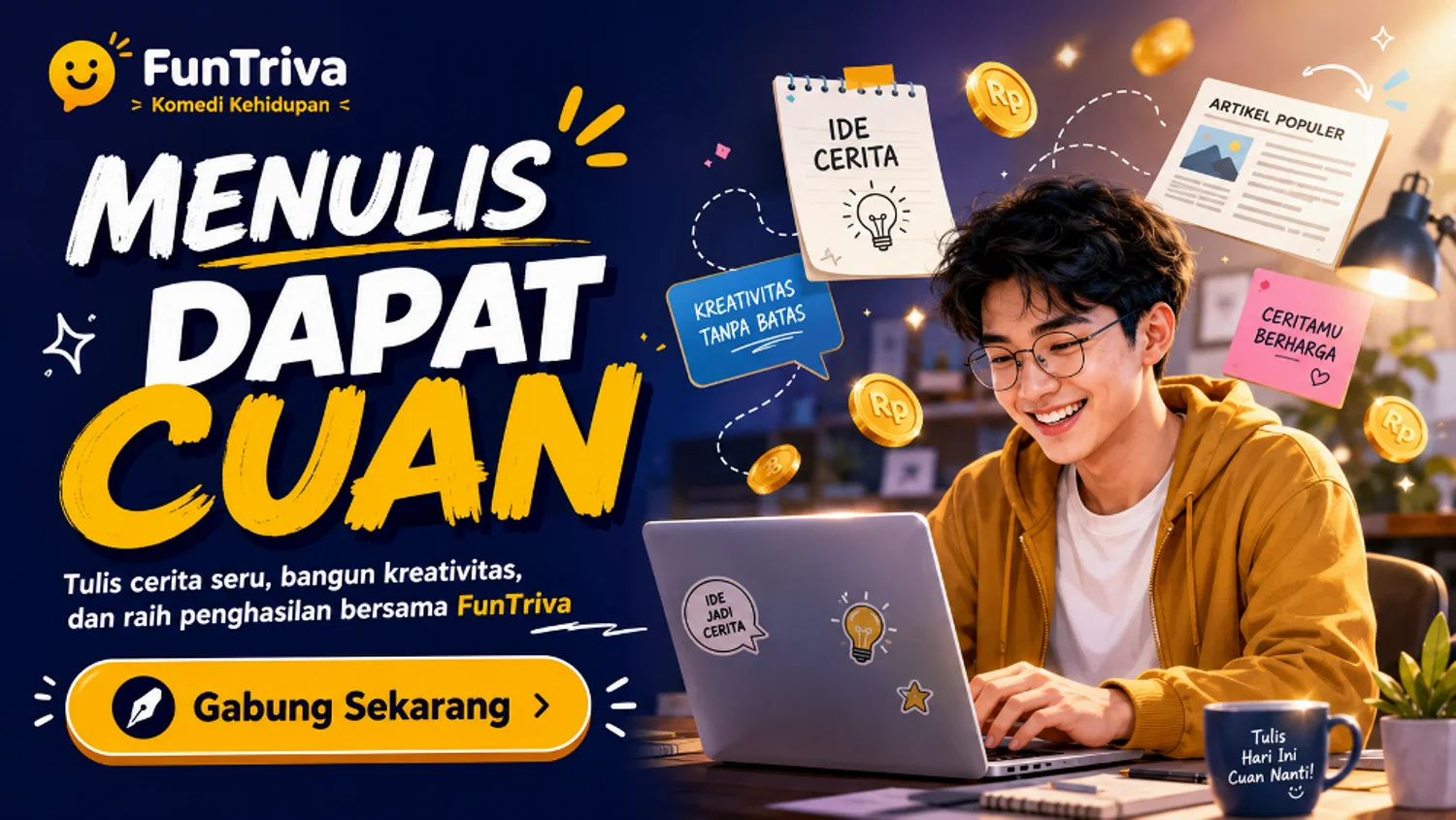 Kirim Tulisan ke FunTriva