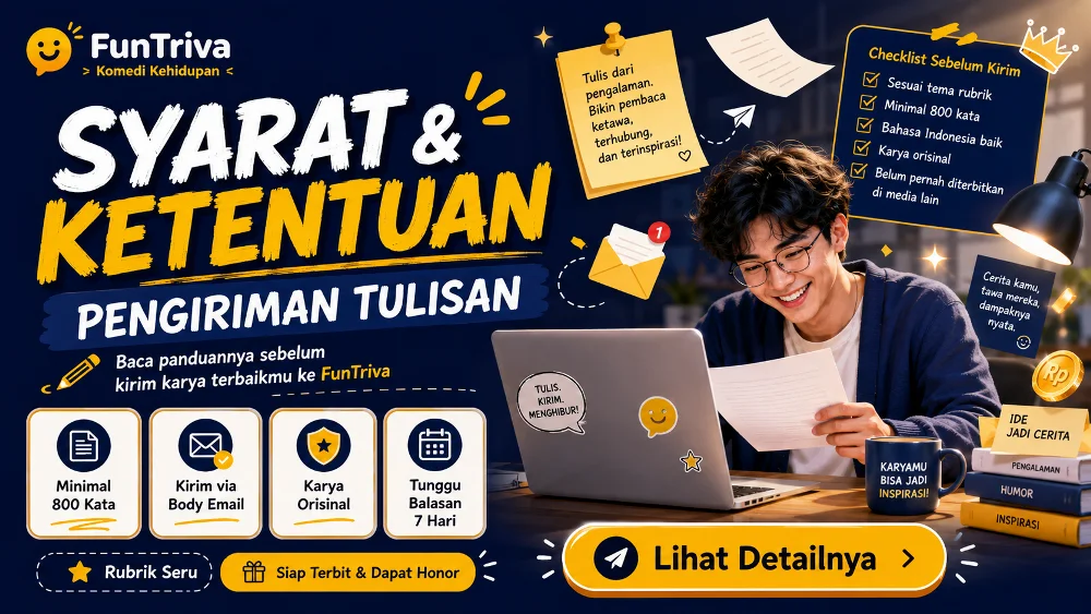 Syarat dan Ketentuan Pengiriman Tulisan